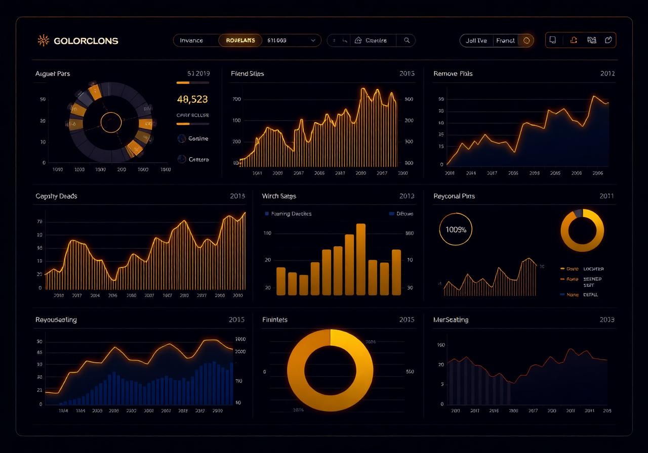 لوحة تحليل ذكاء الأعمال BI